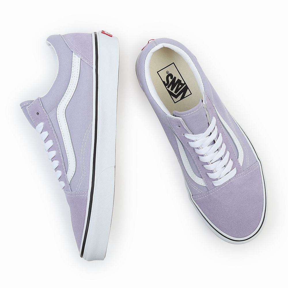 Tenis Vans Old Skool Hombre Moradas | YCM580943