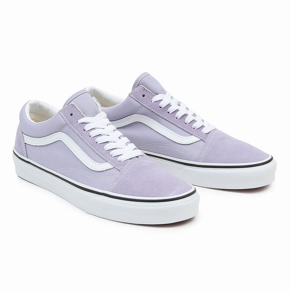 Tenis Vans Old Skool Hombre Moradas | YCM580943