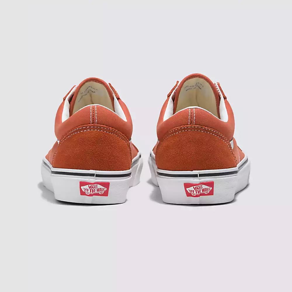 Tenis Vans Old Skool Hombre Naranjas | DCY649083