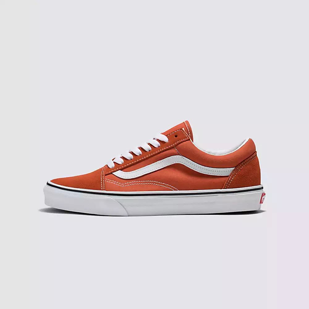 Tenis Vans Old Skool Hombre Naranjas | DCY649083