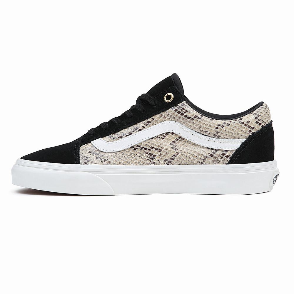 Tenis Vans Old Skool Hombre Negras/Beige | PWS705263