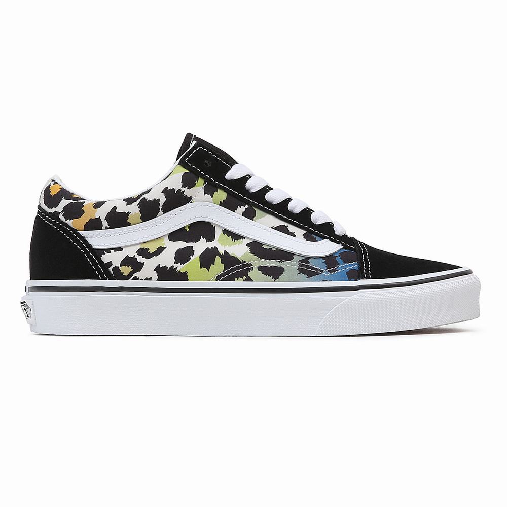 Tenis Vans Old Skool Hombre Negras/Multicolor | HMS572941