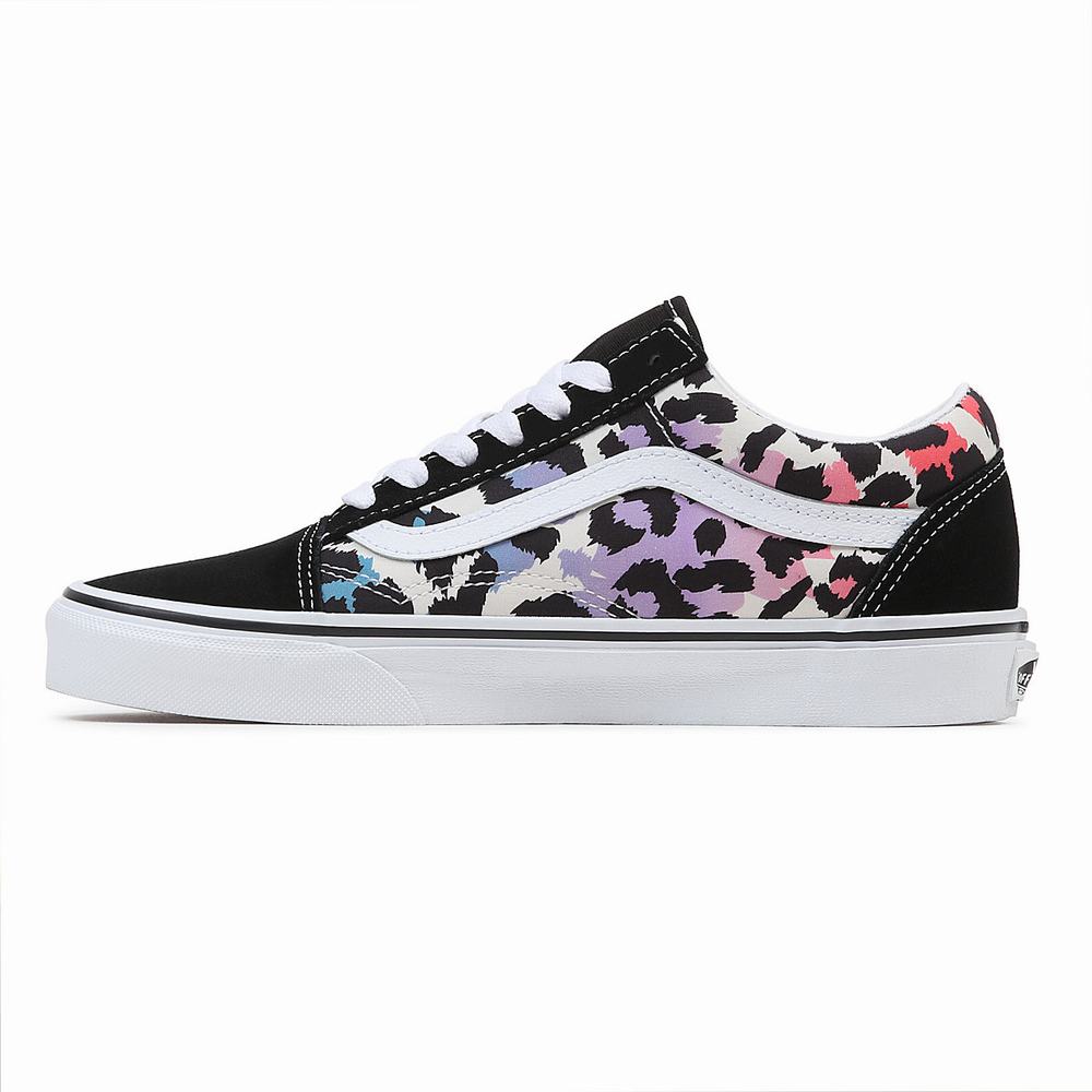 Tenis Vans Old Skool Hombre Negras/Multicolor | HMS572941