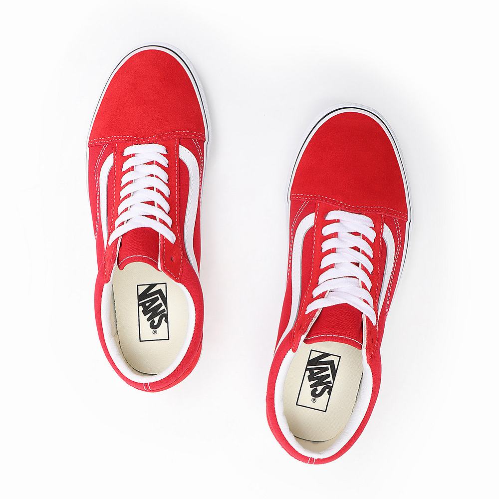 Tenis Vans Old Skool Hombre Rojas | TXQ029834