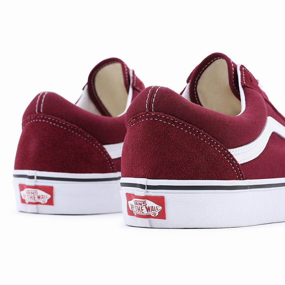 Tenis Vans Old Skool Hombre Rojas | WUJ219673