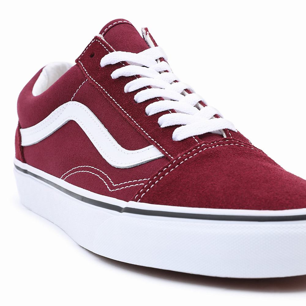 Tenis Vans Old Skool Hombre Rojas | WUJ219673