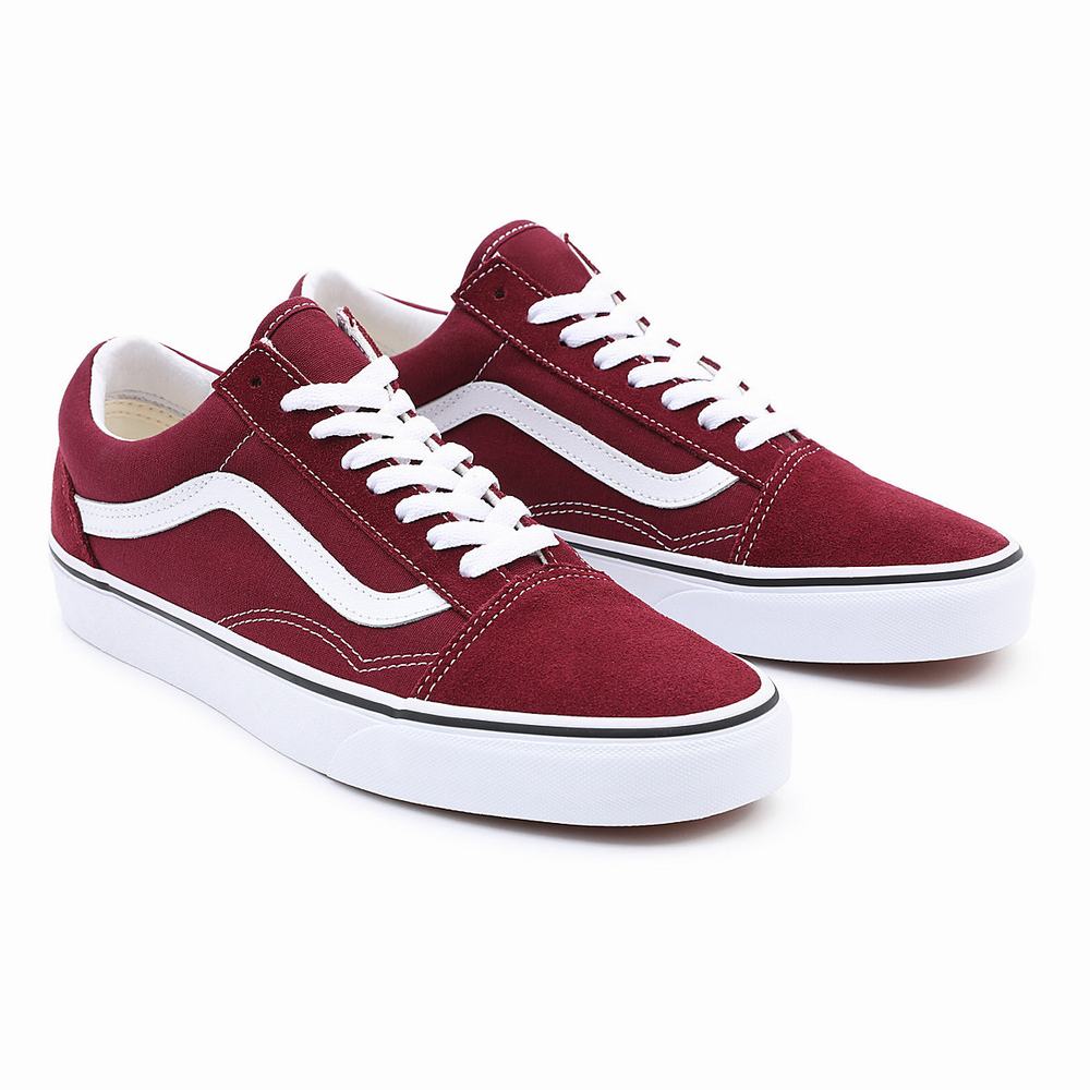 Tenis Vans Old Skool Hombre Rojas | WUJ219673