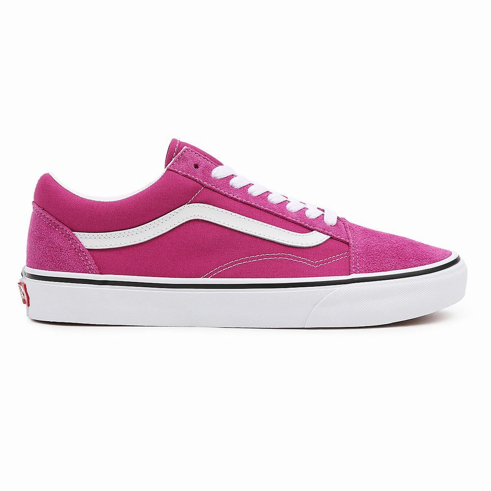 Tenis Vans Old Skool Hombre Rosas | QKE934215