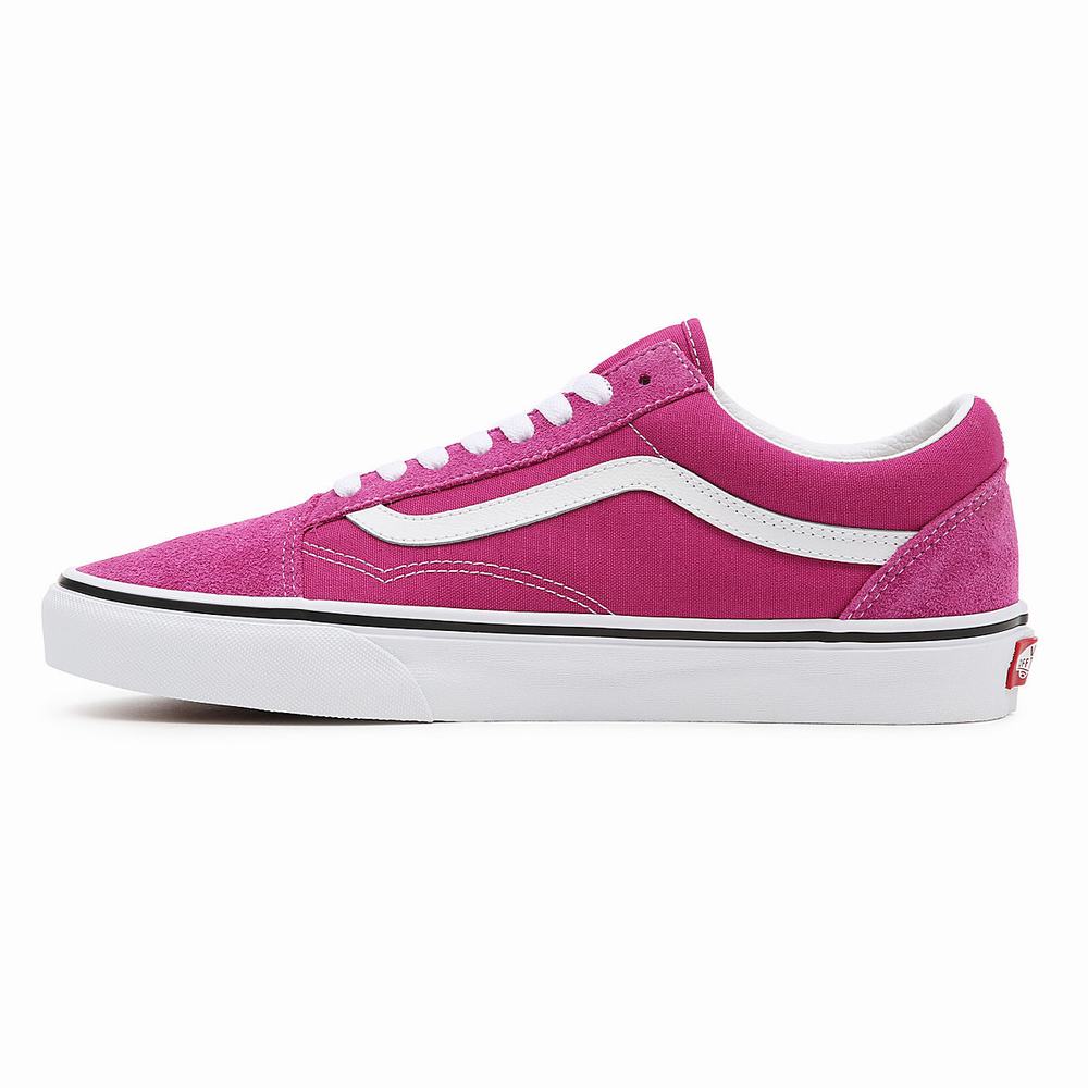 Tenis Vans Old Skool Hombre Rosas | QKE934215