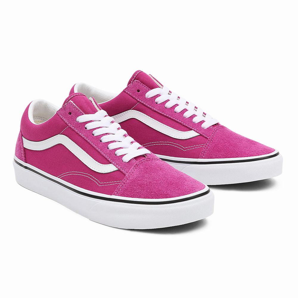 Tenis Vans Old Skool Hombre Rosas | QKE934215