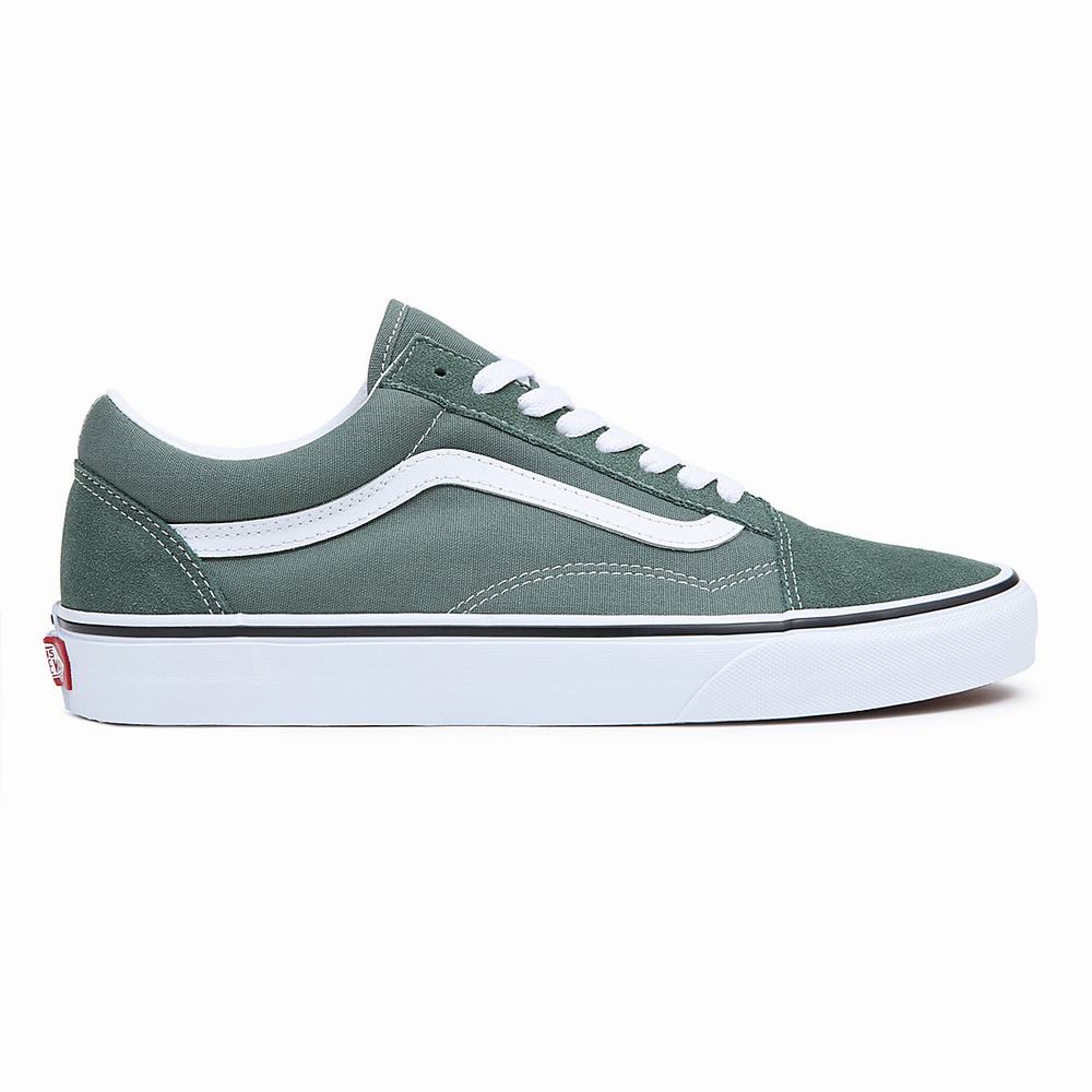 Tenis Vans Old Skool Hombre Verde | DHW029754