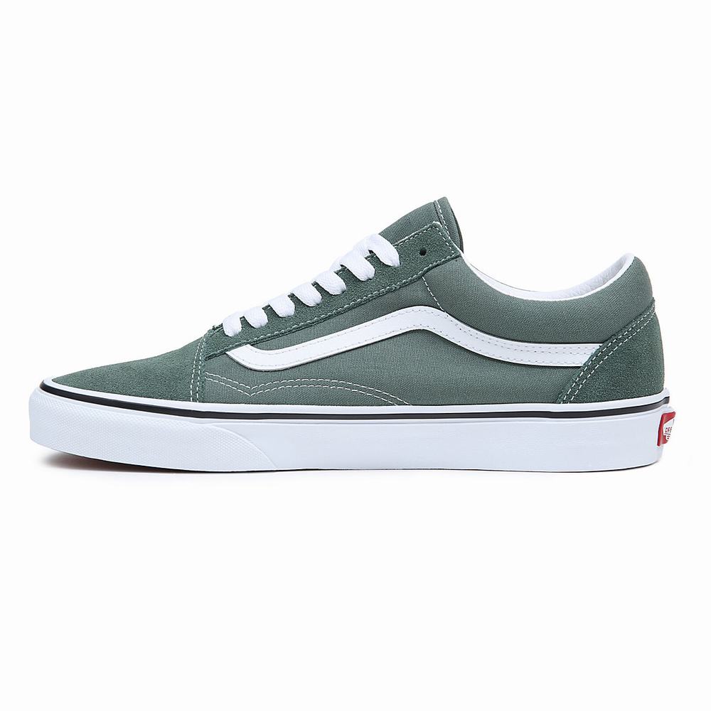 Tenis Vans Old Skool Hombre Verde | DHW029754