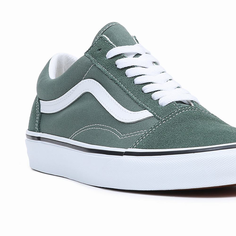 Tenis Vans Old Skool Hombre Verde | DHW029754