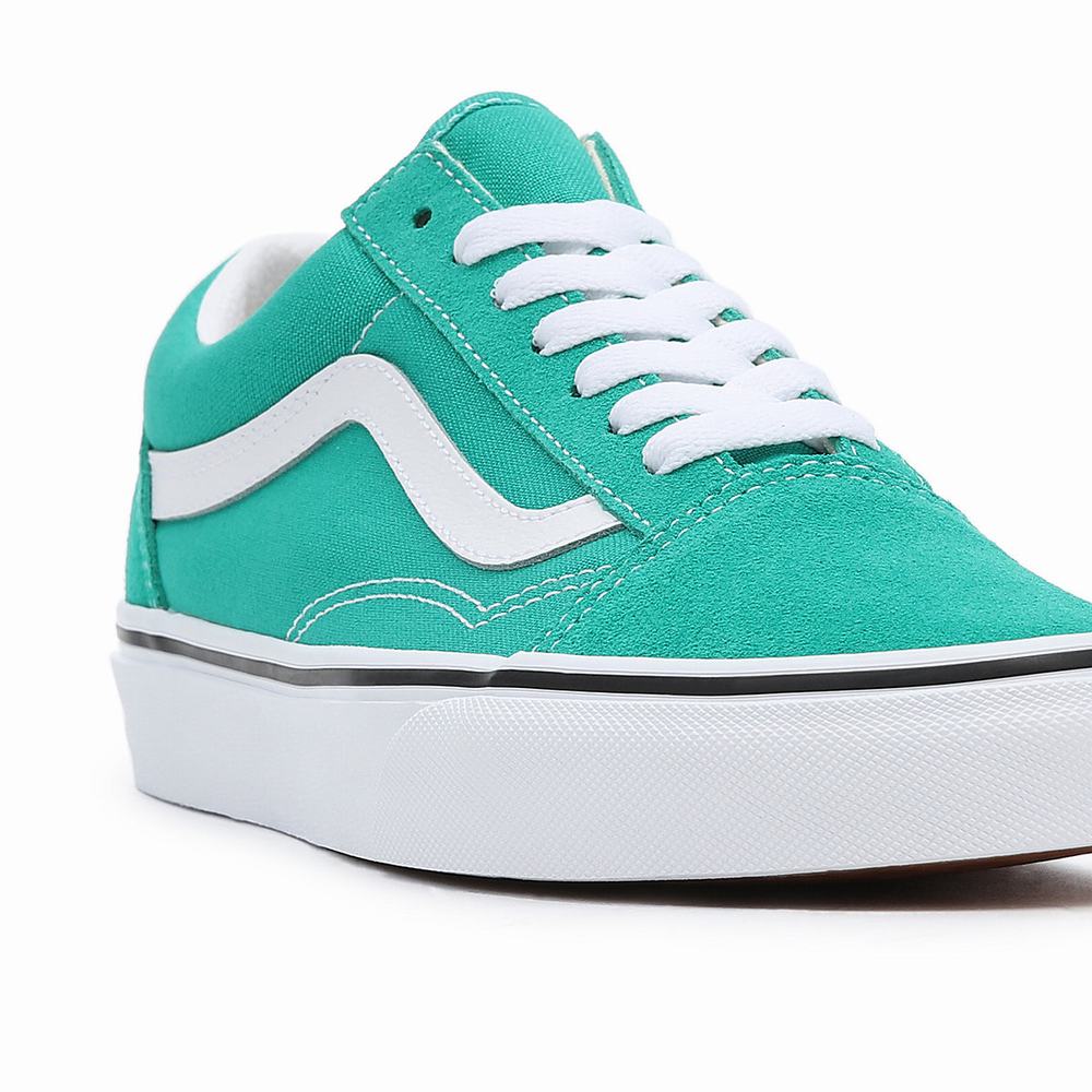 Tenis Vans Old Skool Hombre Verde | MHW739526