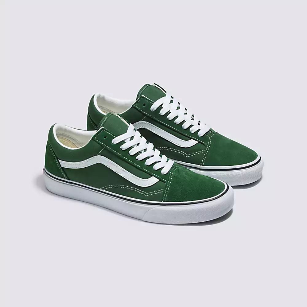 Tenis Vans Old Skool Hombre Verde | RJZ614873