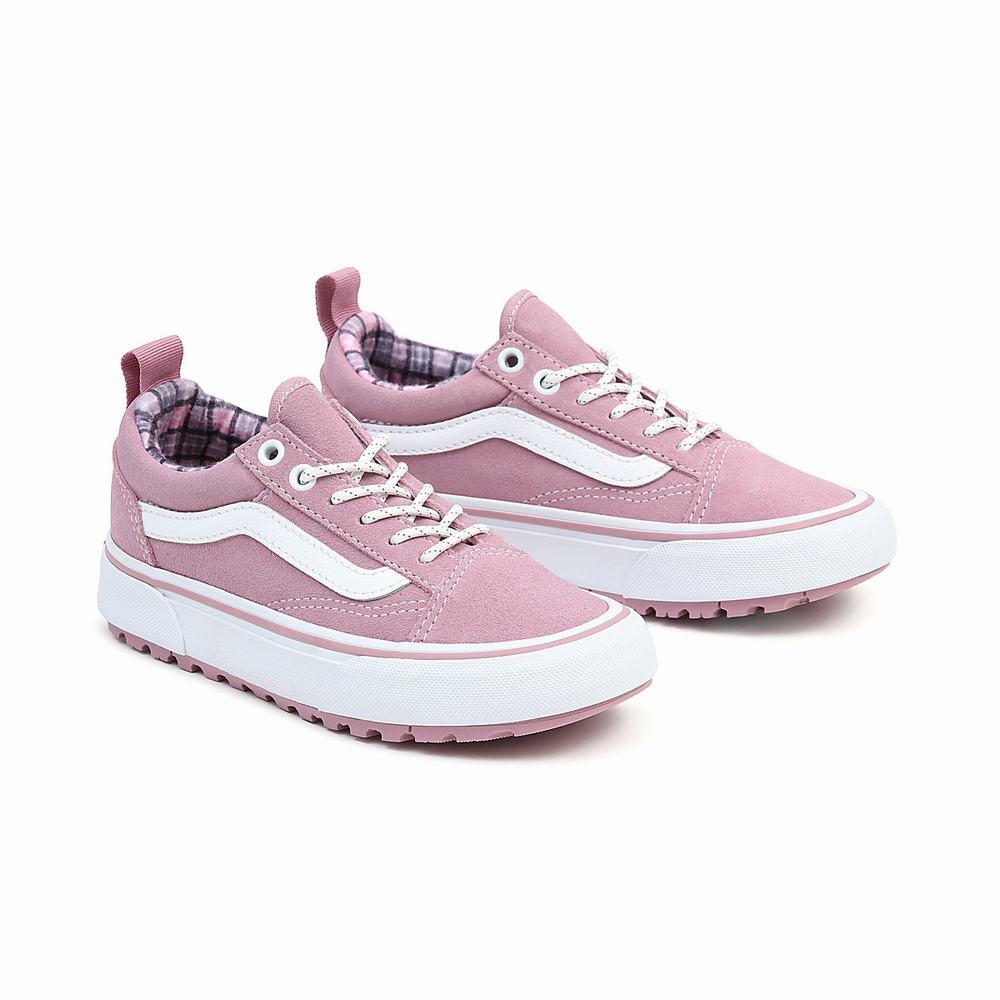 Tenis Vans Old Skool MTE-1 (4-8 years) Niños Rosas | QSO836709