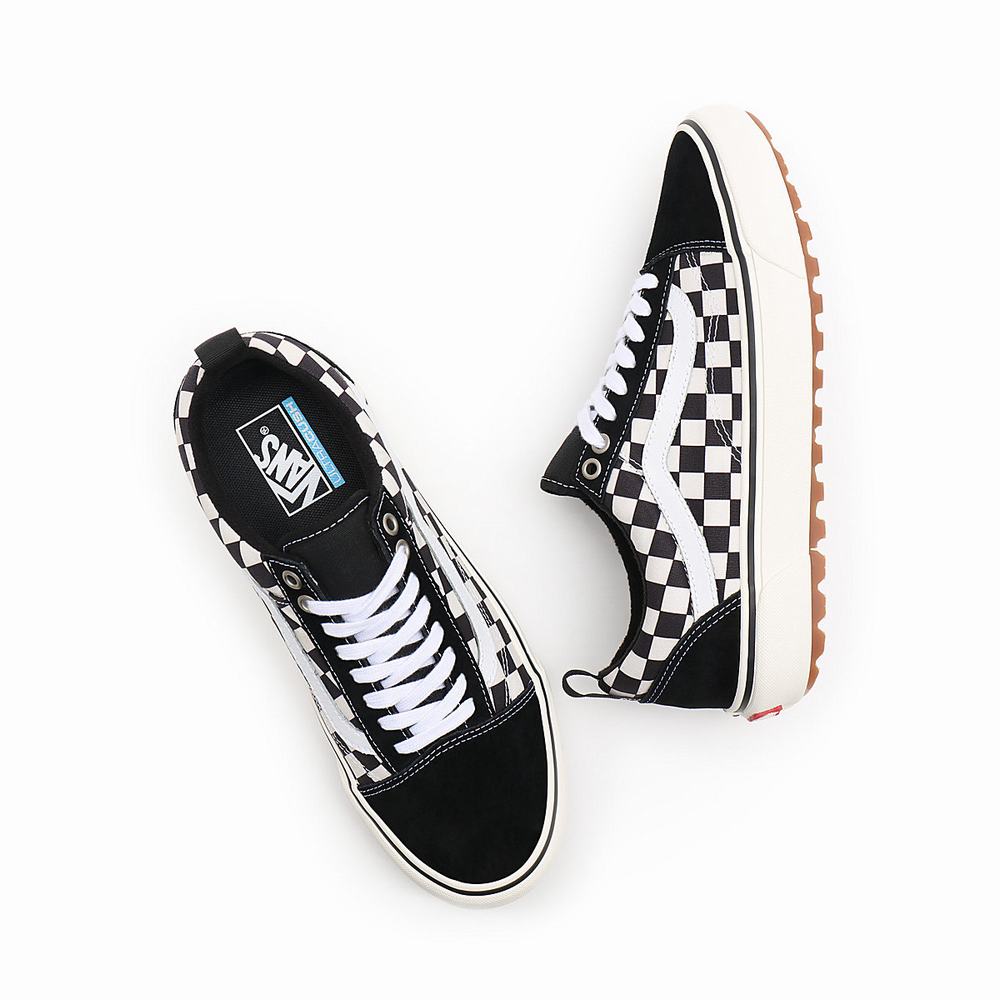 Tenis Vans Old Skool MTE-1 Mujer Negras/Blancas | DIR639084