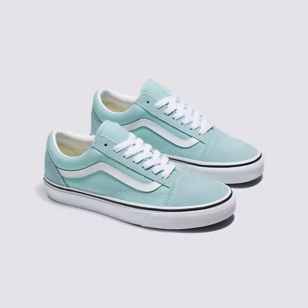 Tenis Vans Old Skool Mujer Azules | LOH692431