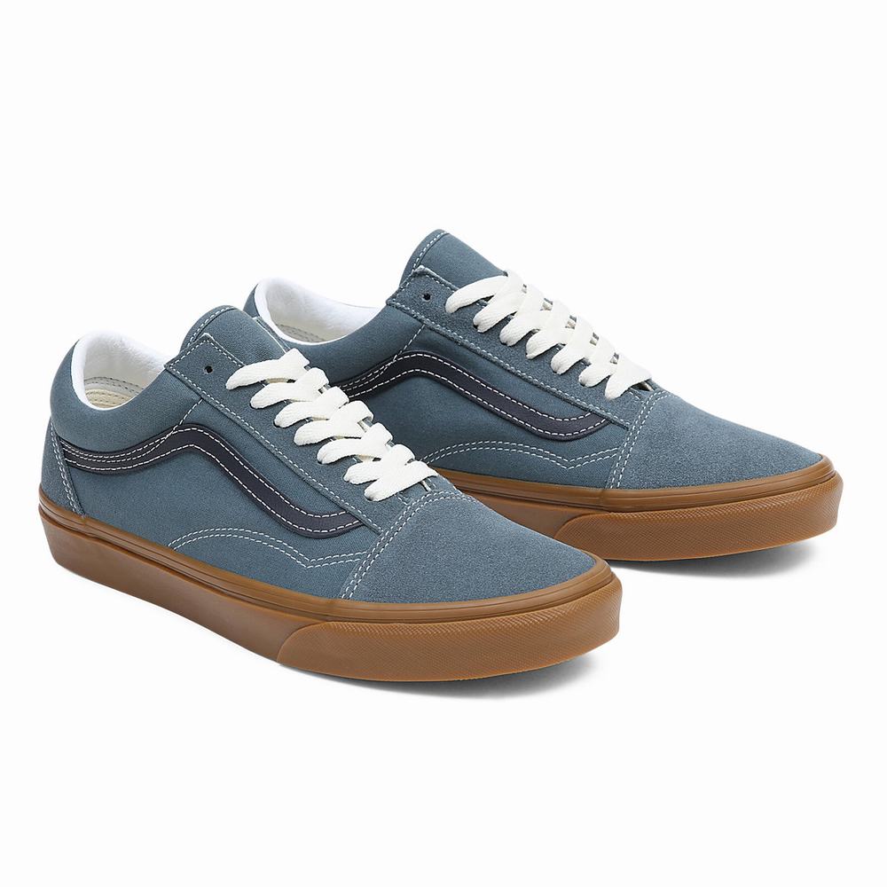 Tenis Vans Old Skool Mujer Azules | PVK607832