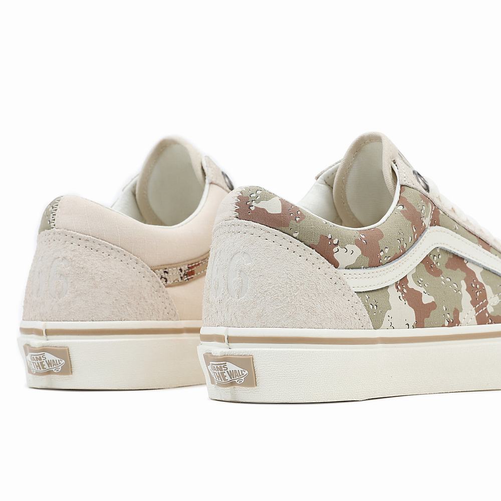 Tenis Vans Old Skool Mujer Beige | ZEJ952346