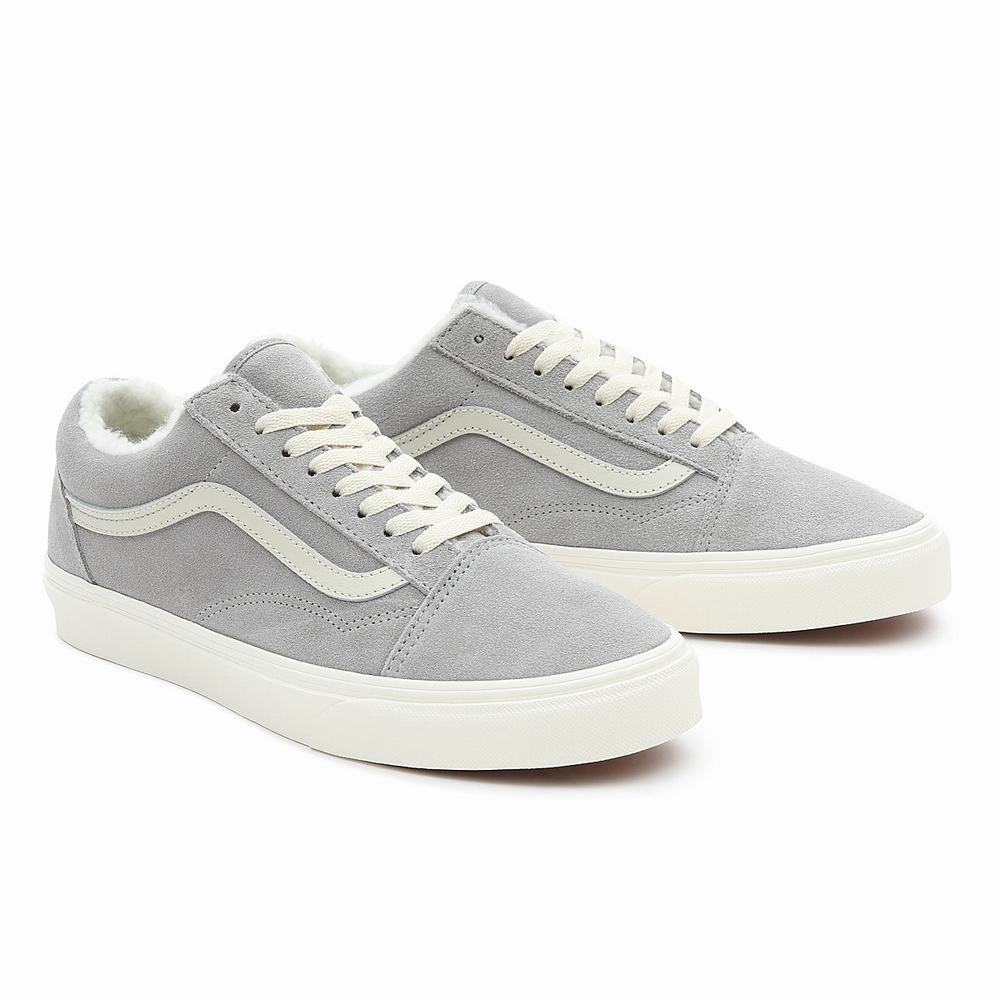 Tenis Vans Old Skool Mujer Gris | YPF294751