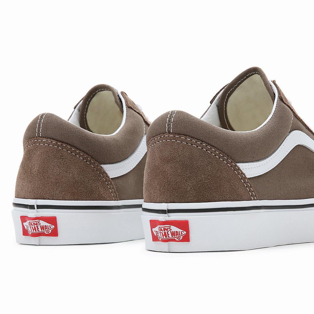 Tenis Vans Old Skool Mujer Marrones | SLY479385