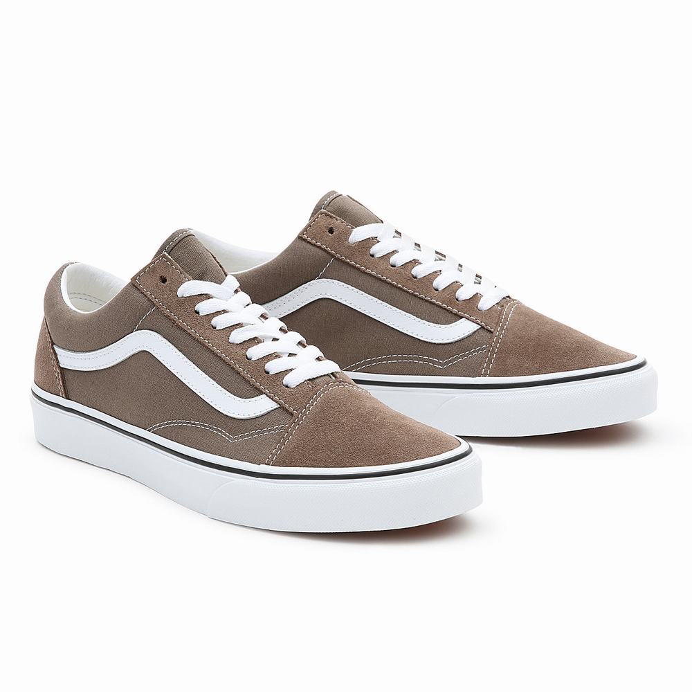 Tenis Vans Old Skool Mujer Marrones | SLY479385