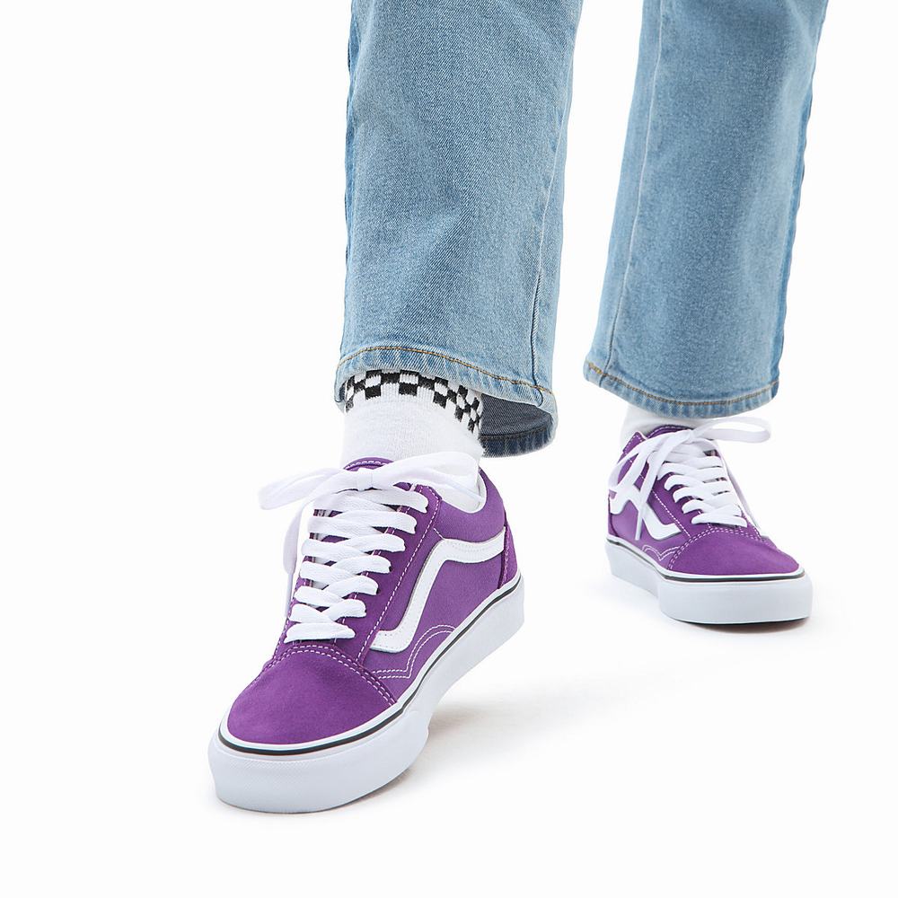 Tenis Vans Old Skool Mujer Moradas | XQL541306