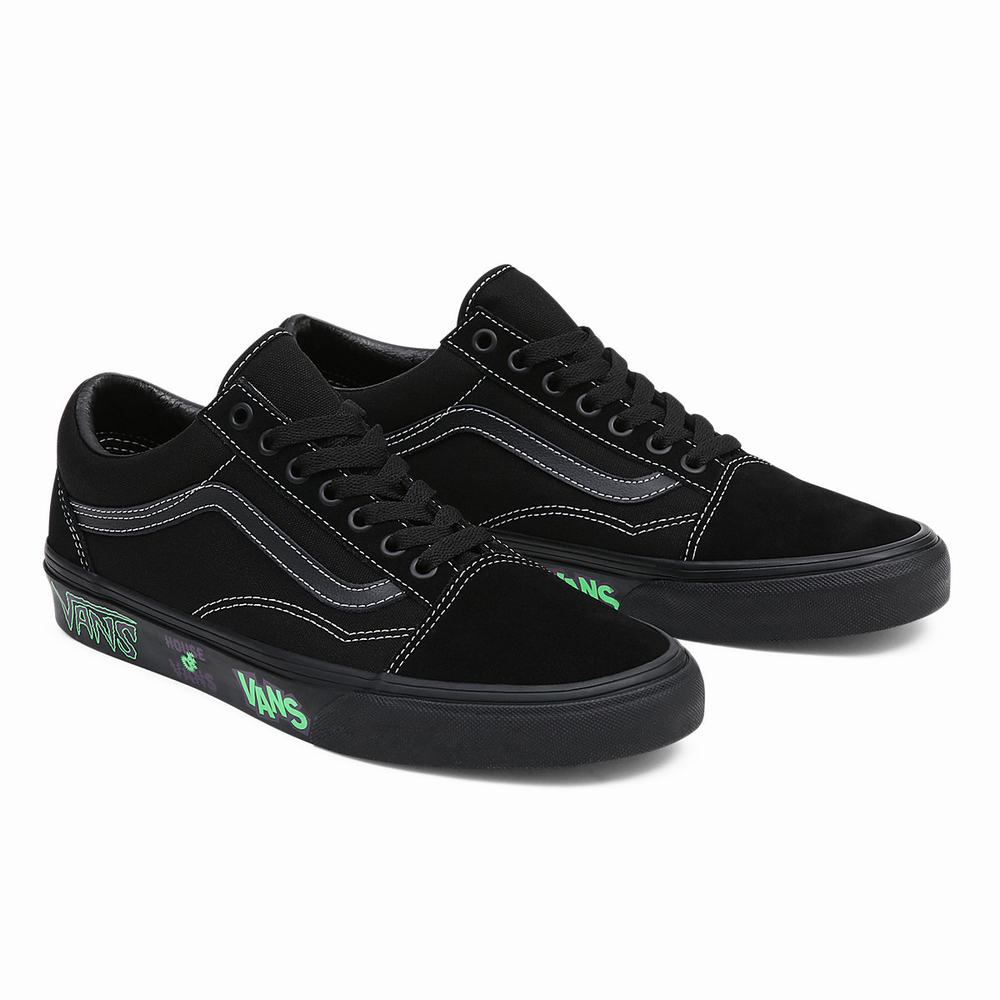 Tenis Vans Old Skool Mujer Negras | AHM651732