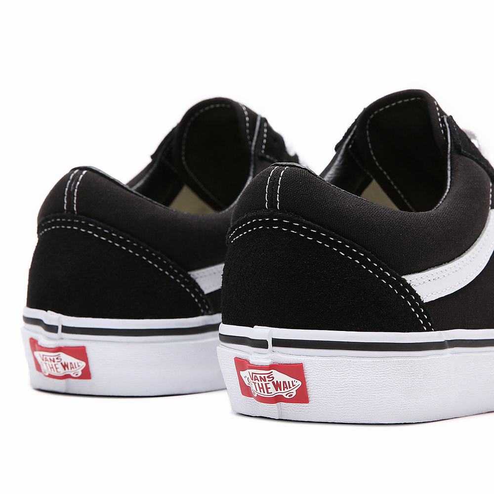 Tenis Vans Old Skool Mujer Negras | REH389407