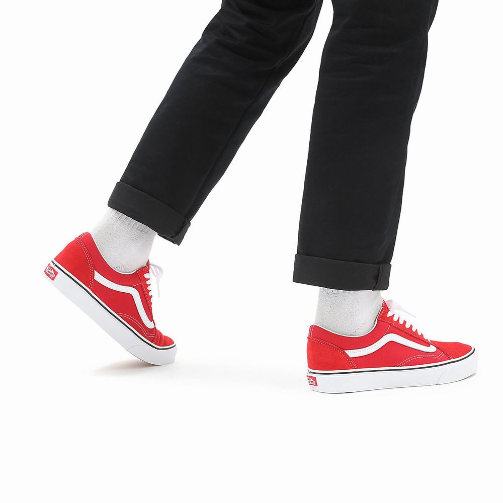 Tenis Vans Old Skool Mujer Rojas | LND180736