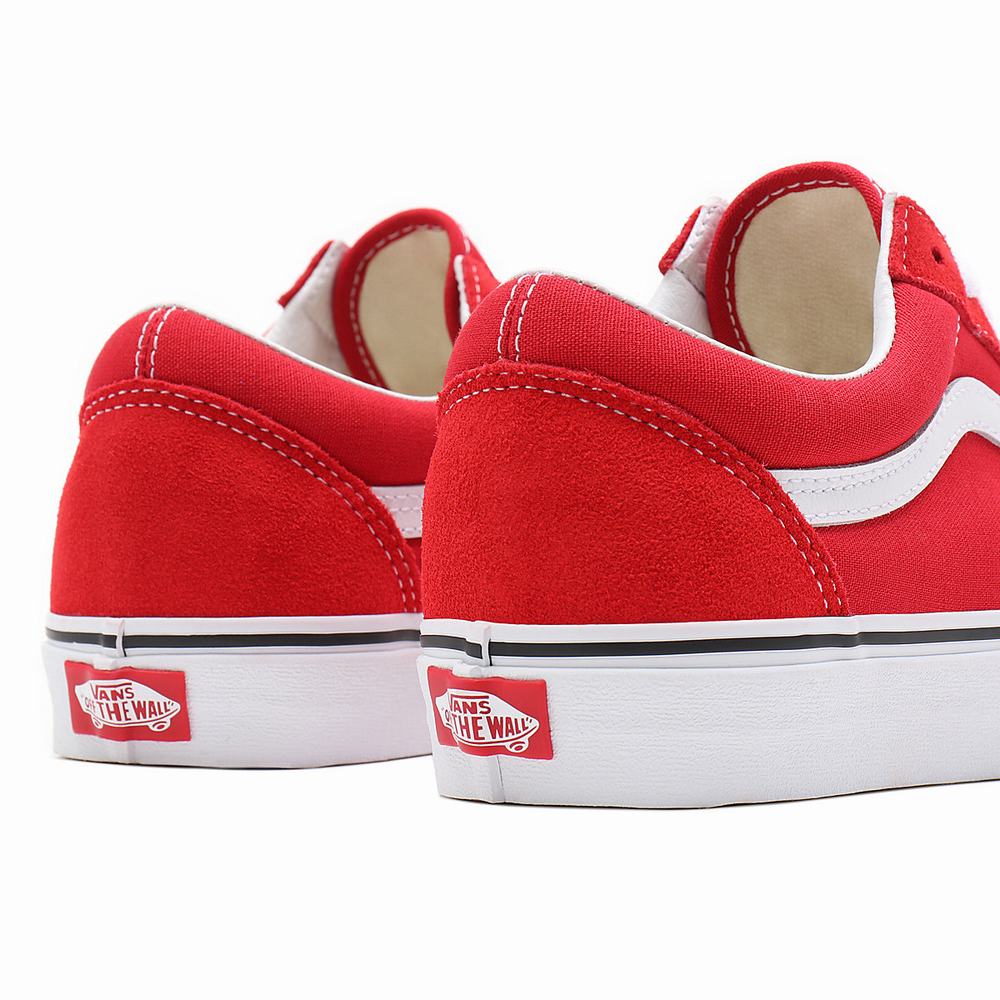 Tenis Vans Old Skool Mujer Rojas | LND180736