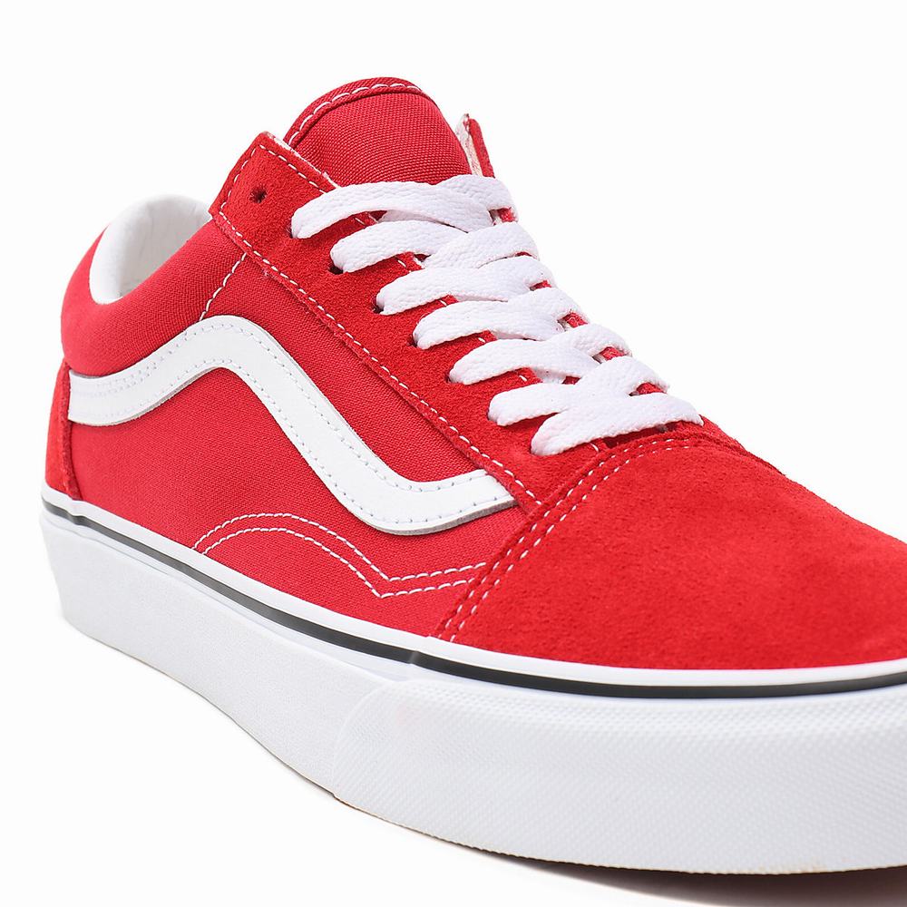 Tenis Vans Old Skool Mujer Rojas | LND180736