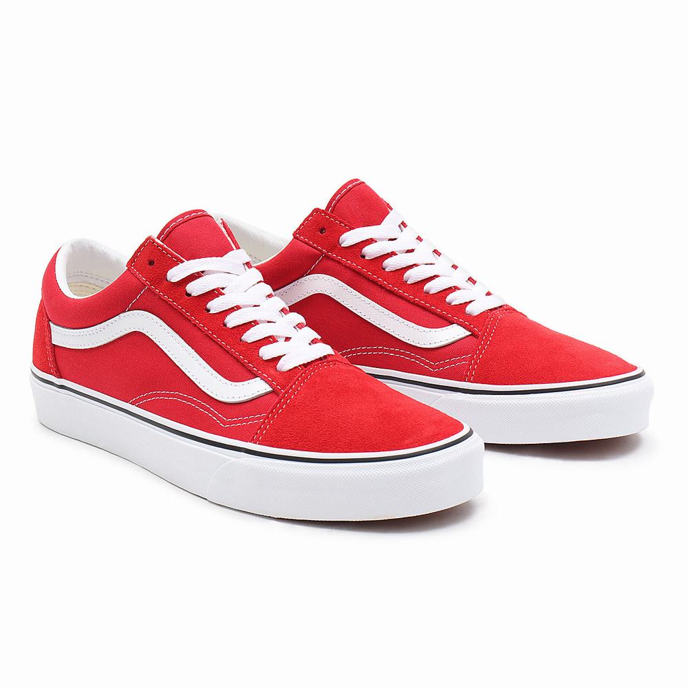 Tenis Vans Old Skool Mujer Rojas | LND180736