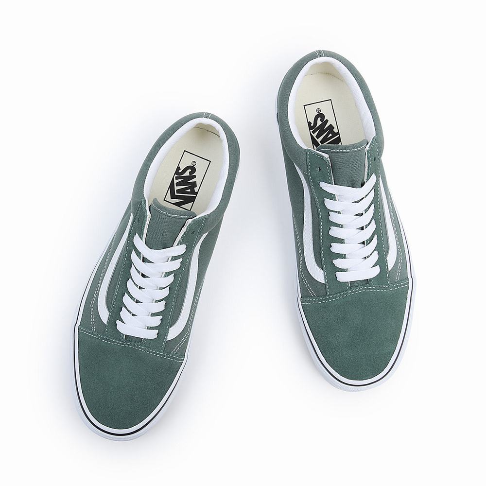 Tenis Vans Old Skool Mujer Verde | BUP856147