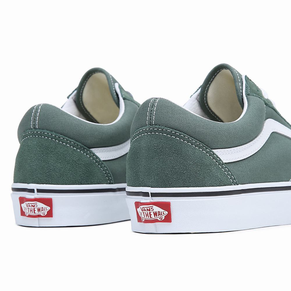 Tenis Vans Old Skool Mujer Verde | BUP856147