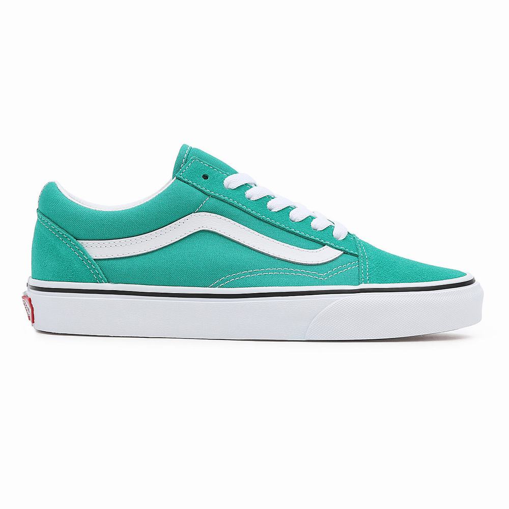 Tenis Vans Old Skool Mujer Verde | NRV987062