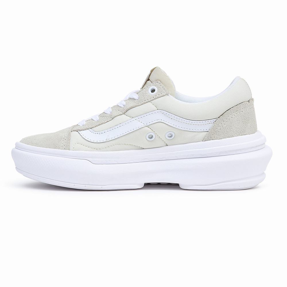 Tenis Vans Old Skool Overt CC Hombre Beige | KCL295710