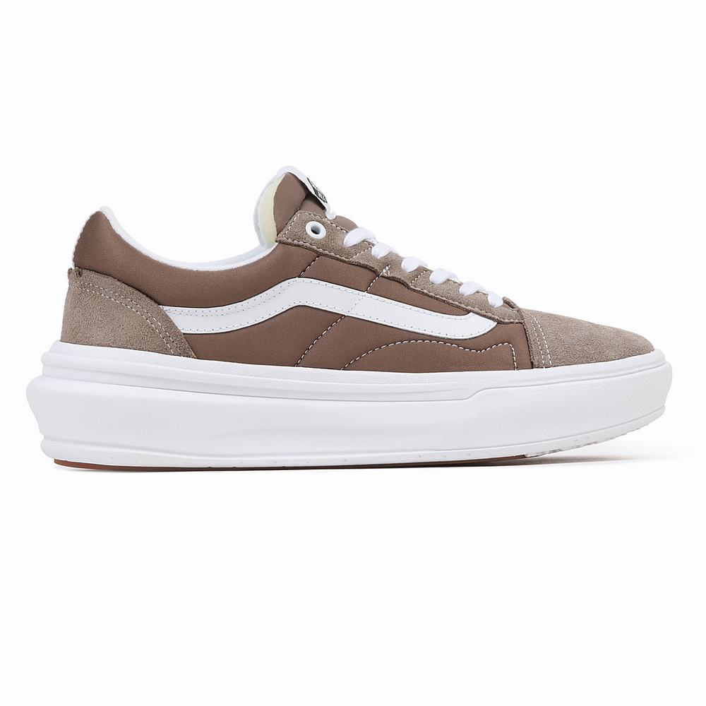 Tenis Vans Old Skool Overt CC Hombre Marrones | CPI450938