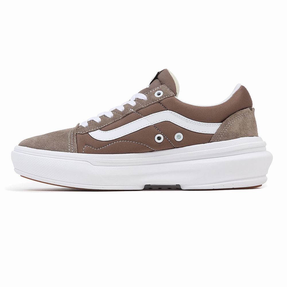 Tenis Vans Old Skool Overt CC Hombre Marrones | CPI450938