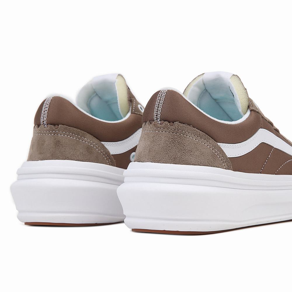 Tenis Vans Old Skool Overt CC Hombre Marrones | CPI450938