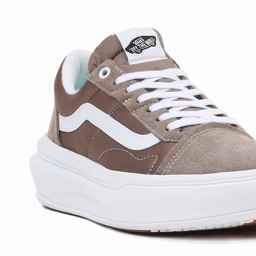 Tenis Vans Old Skool Overt CC Hombre Marrones | CPI450938