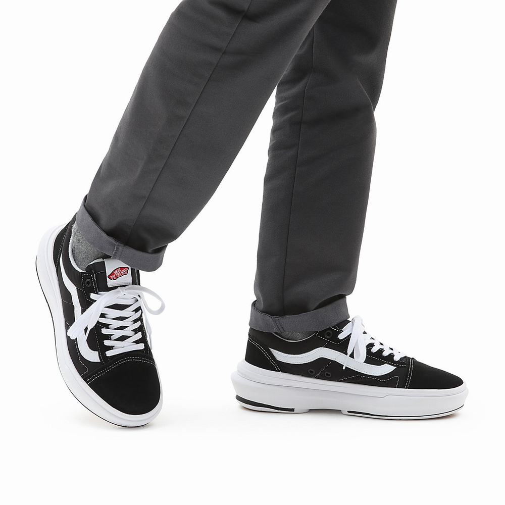 Tenis Vans Old Skool Overt CC Hombre Negras | YCU276453