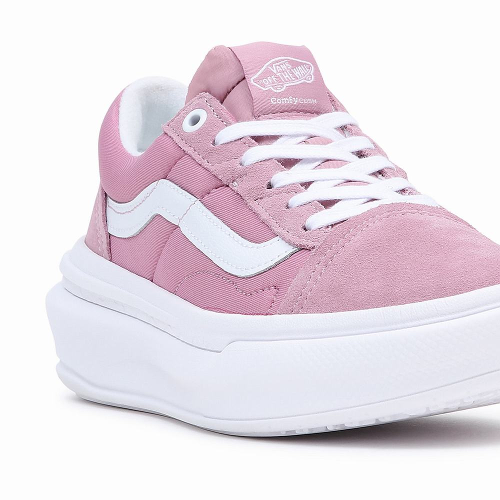 Tenis Vans Old Skool Overt CC Hombre Rosas | FDZ857024