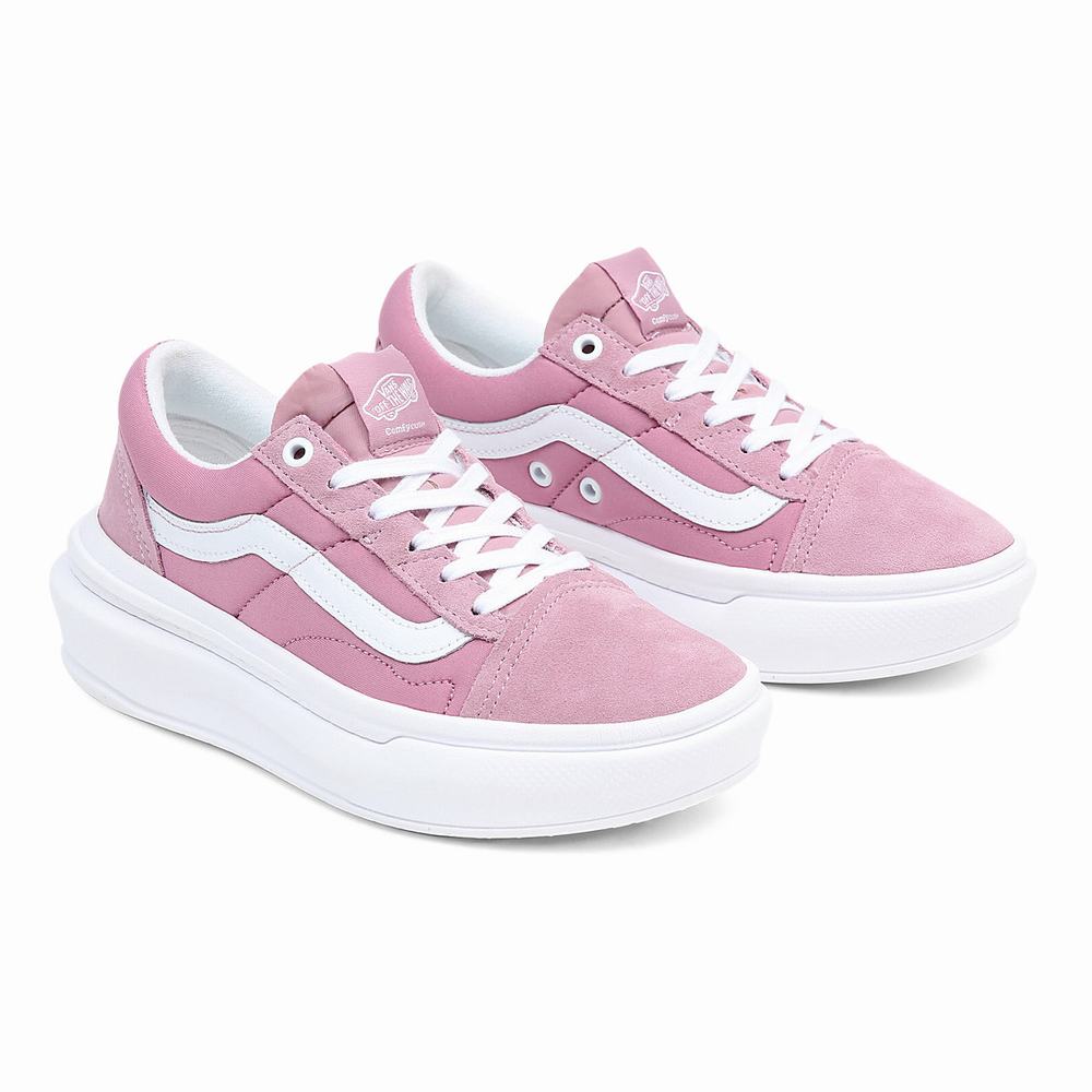 Tenis Vans Old Skool Overt CC Hombre Rosas | FDZ857024