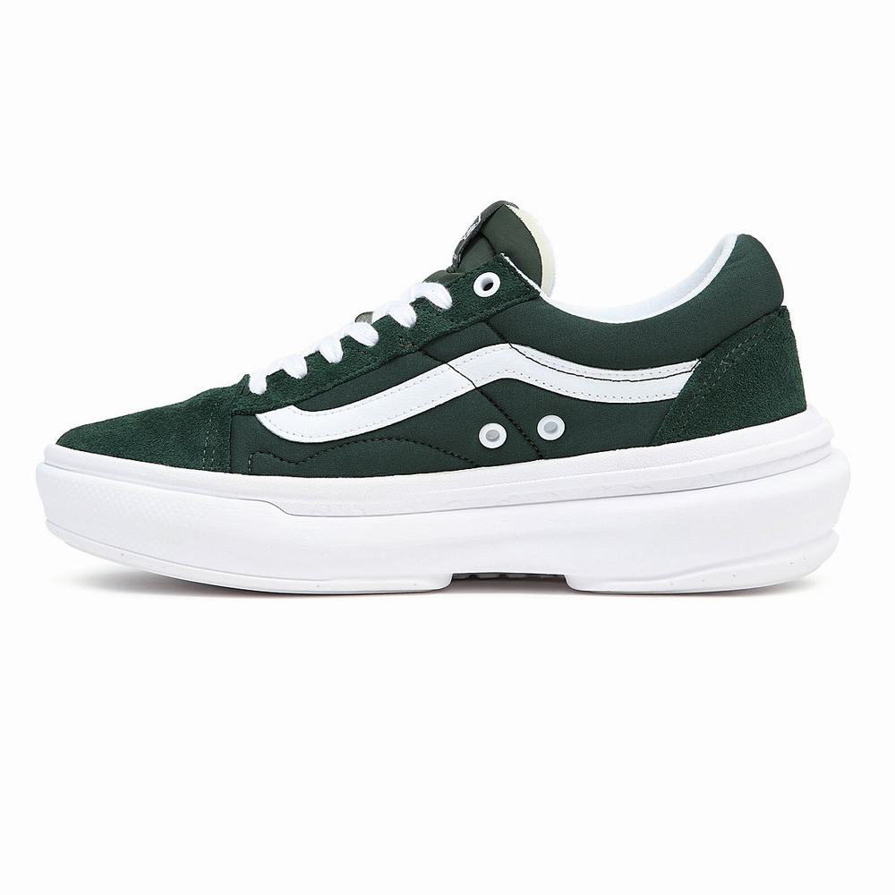 Tenis Vans Old Skool Overt CC Hombre Verde | XWL826714