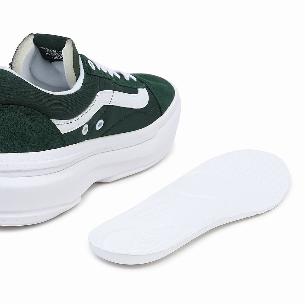 Tenis Vans Old Skool Overt CC Hombre Verde | XWL826714