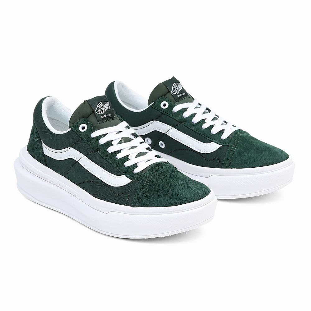 Tenis Vans Old Skool Overt CC Hombre Verde | XWL826714