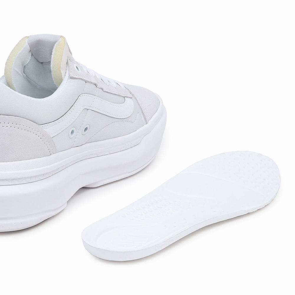 Tenis Vans Old Skool Overt CC Mujer Blancas | FVZ318542