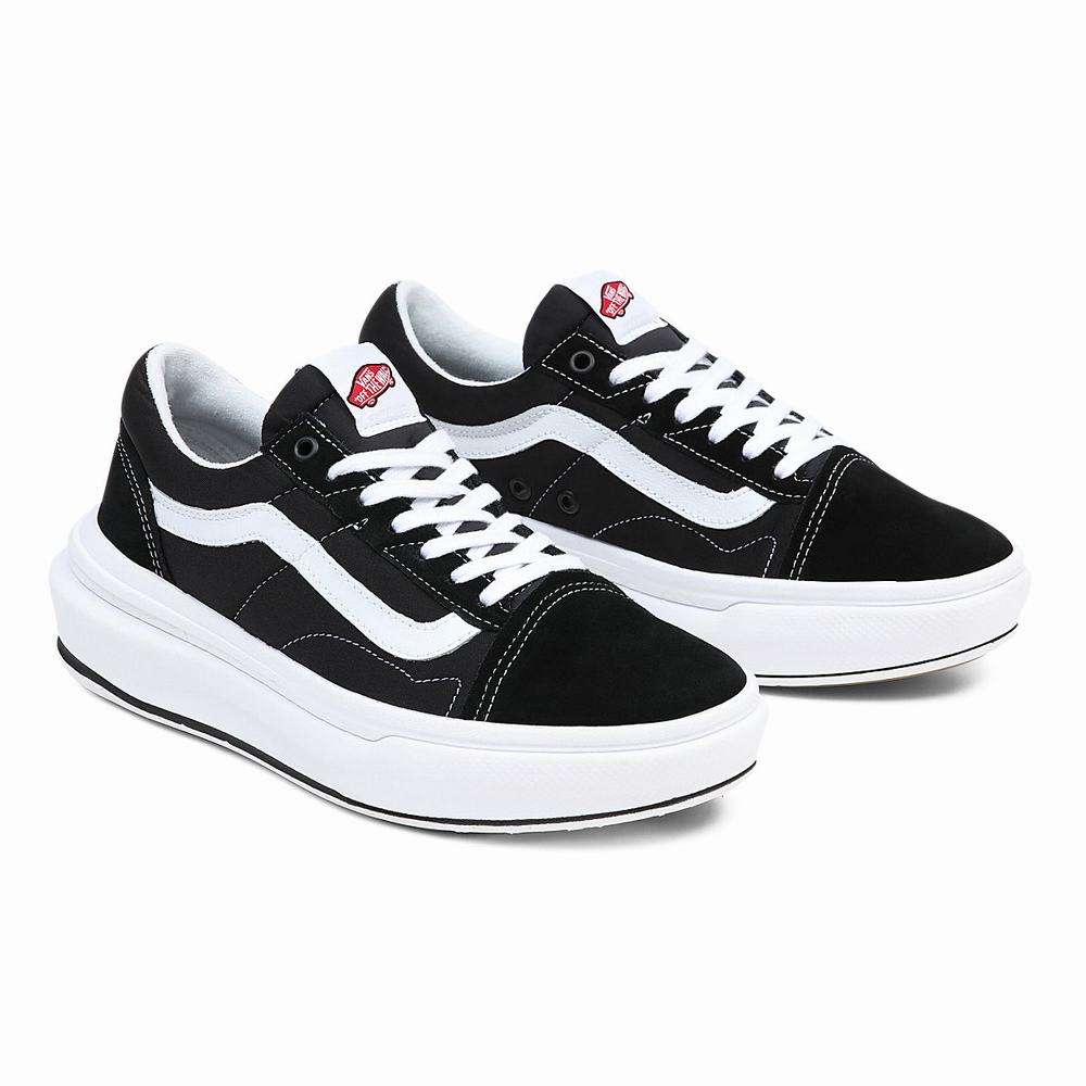 Tenis Vans Old Skool Overt CC Mujer Negras | OTL052417